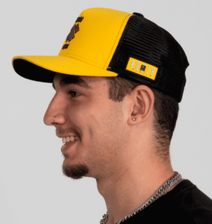 Trucker amarelo e preto