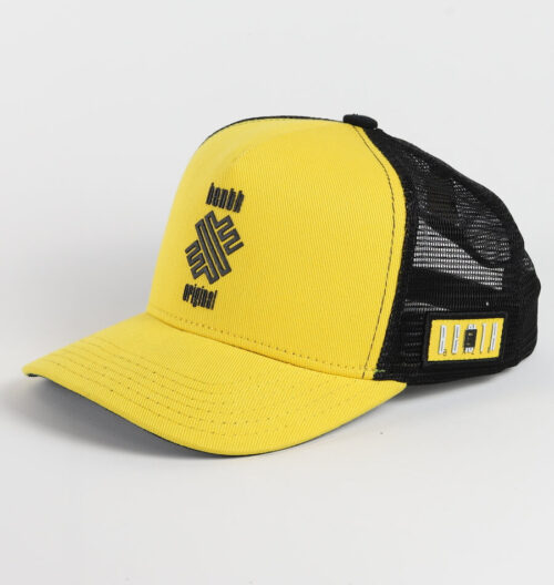 Trucker amarelo e preto